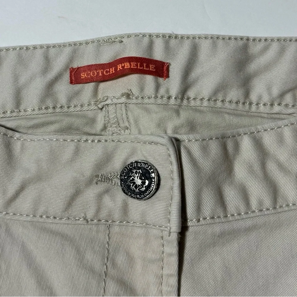 Scotch R’Belle Khaki Skinny Moto Pants